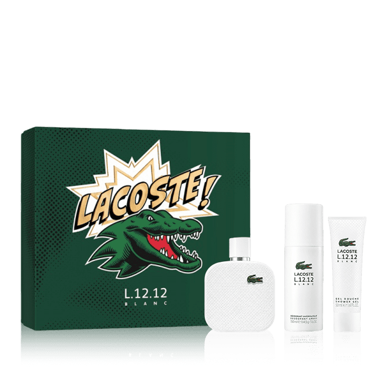 Lacoste L.12.12. Blanc for Men Gift Set