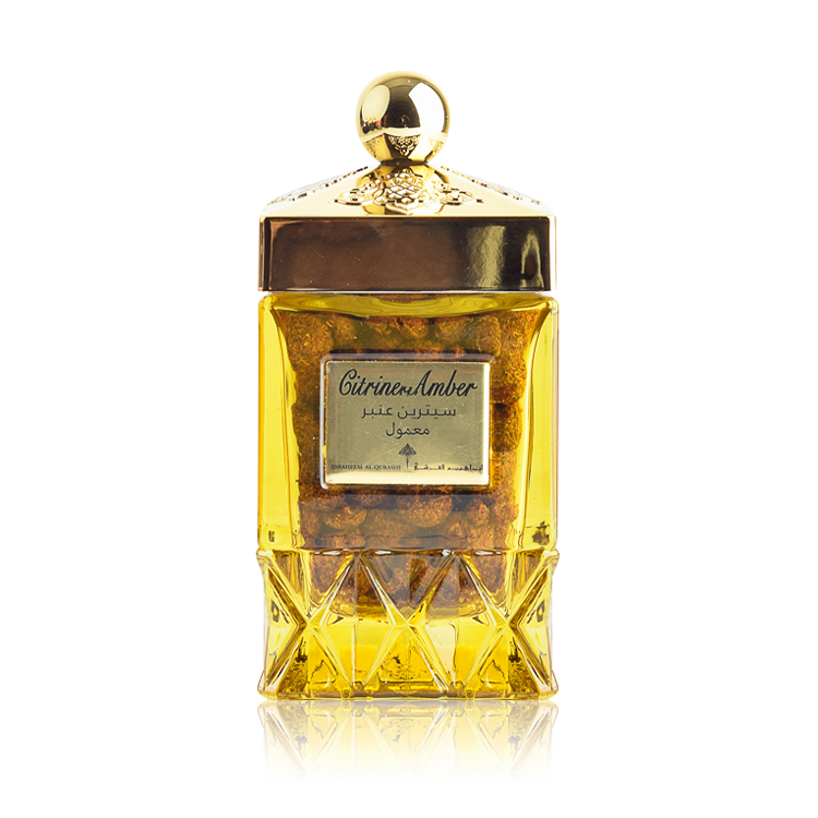 Ibraheem AlQurashi Maamoul Citrine Amber Incense - 50 g